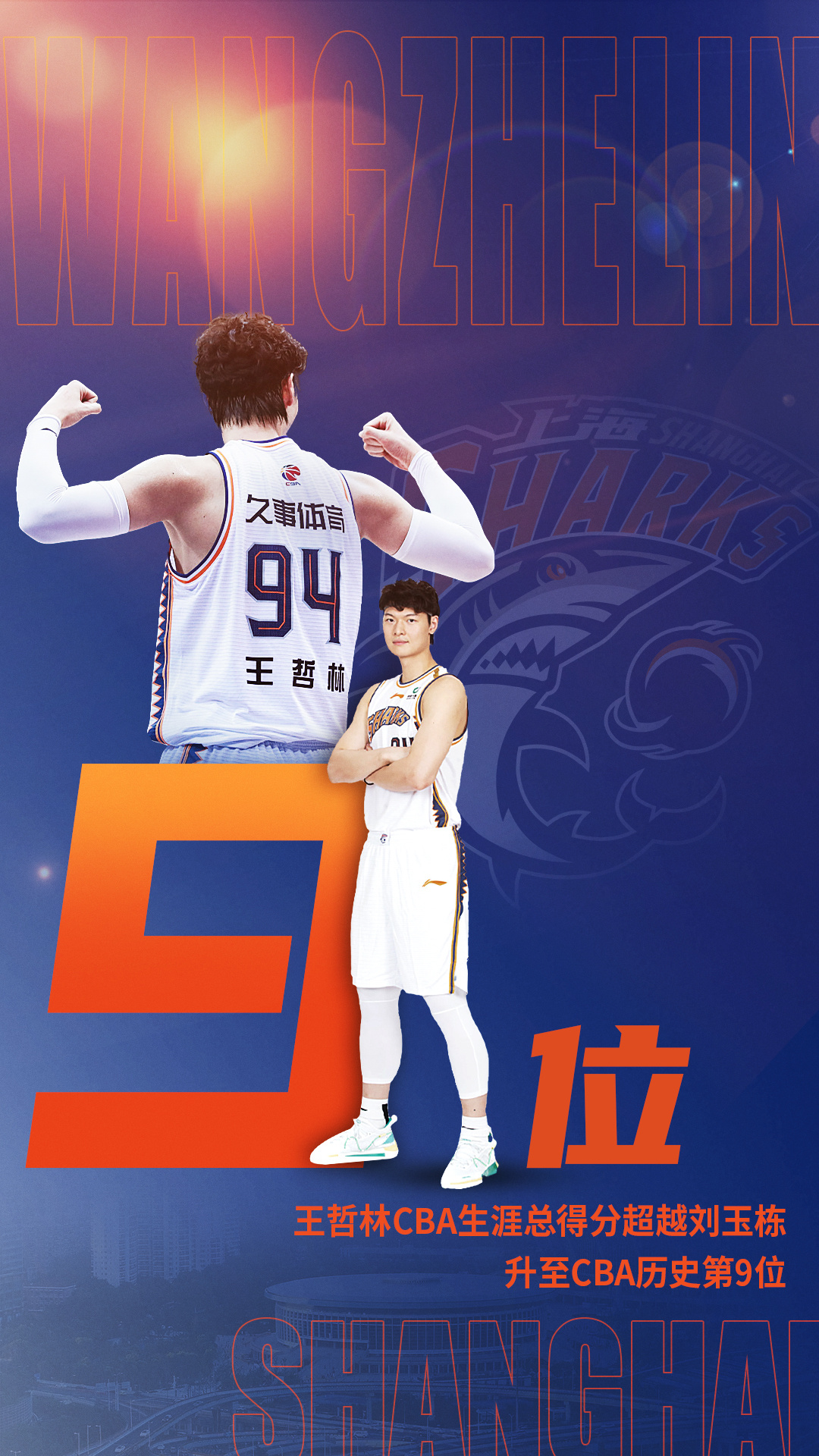 王哲林总得分升至CBA历史第六位——篮球巨星的新里程碑