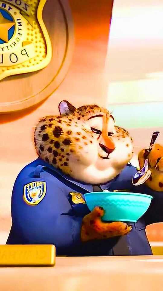 豹警官高清壁纸，魅力与正义的完美结合
