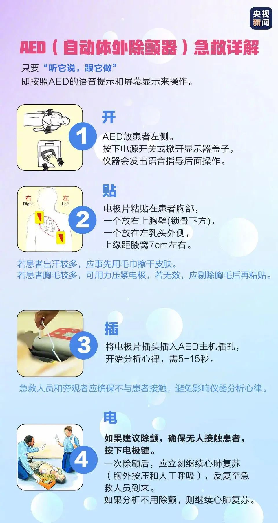 除颤仪小孩使用方法详解