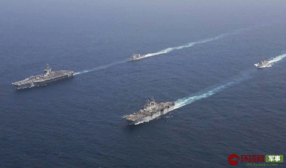 美军双航母集结中东，地区安全格局的新变化