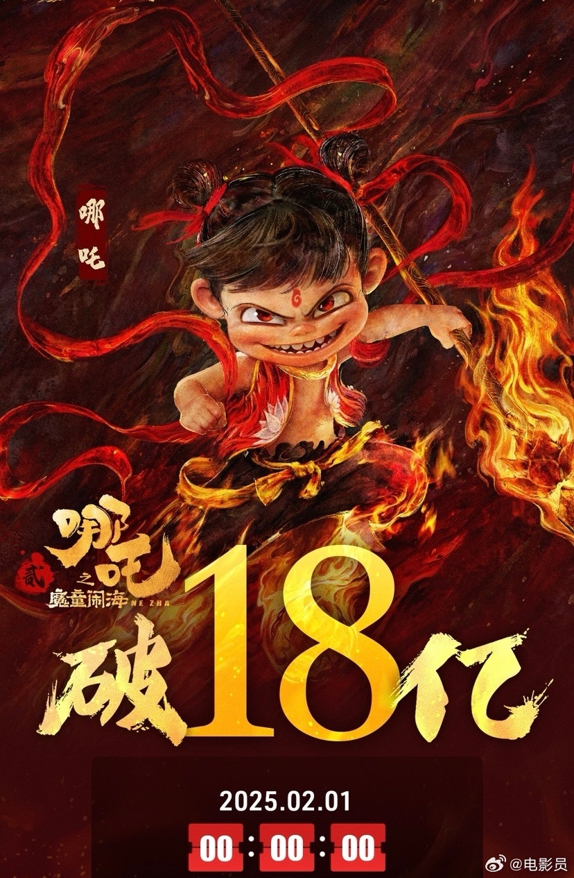 哪吒票房第二、神话背后的成功秘诀