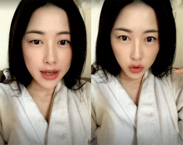 朱珠晒素颜照，真实之美的力量