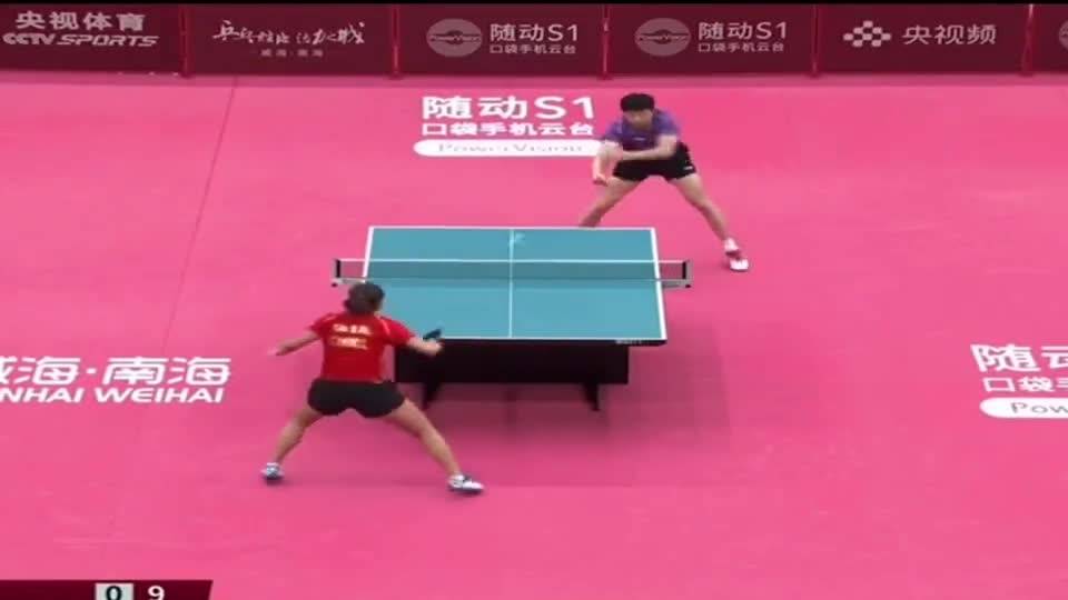 国乒男女对抗赛比赛成绩，热血燃烧的瞬间