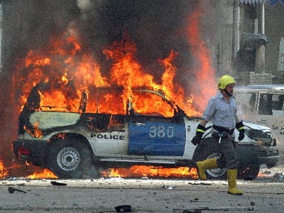 俄军高级官员遭遇汽车爆炸丧生事件纪实