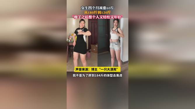 逆袭之路，一位180斤女子的减肥之旅