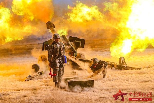 巴公布画面，士兵发射阵地浓烟滚滚